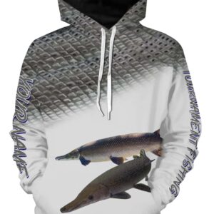 Alligator Gar tournament fishing customize name all over print shirts personalized gift ND