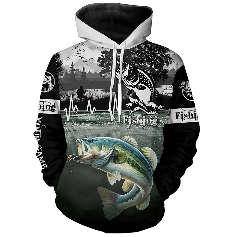 Largemouth Bass Customize Name 3D All Over Printed Shirts Personalized Fishing gift ND
